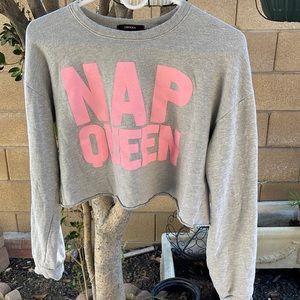 Short Please sweatshirt